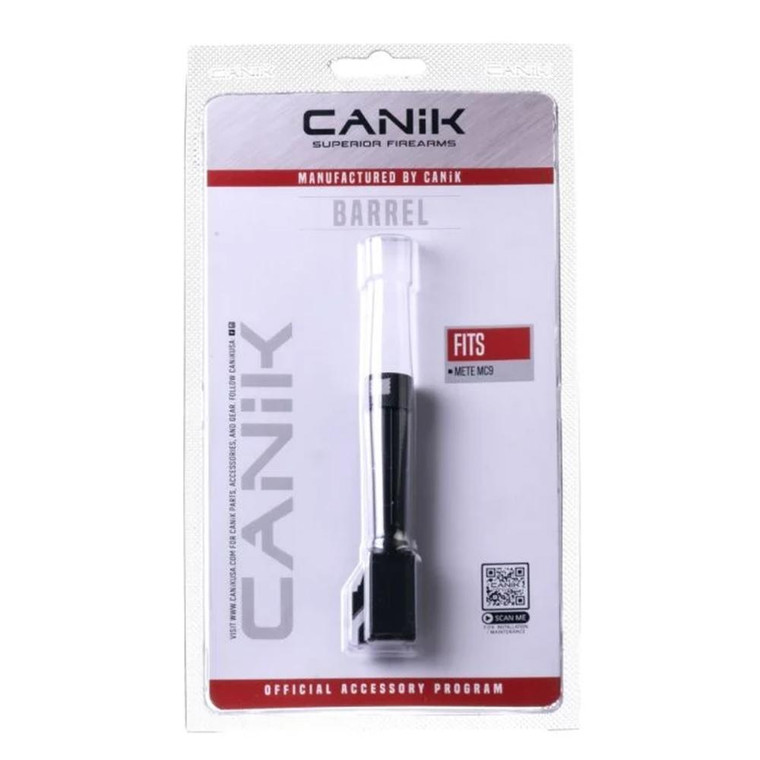 Century - Canik Micro Compact Size Fluted Threaded Barrel for METE MC9 1/2x28" Black - PACN0037