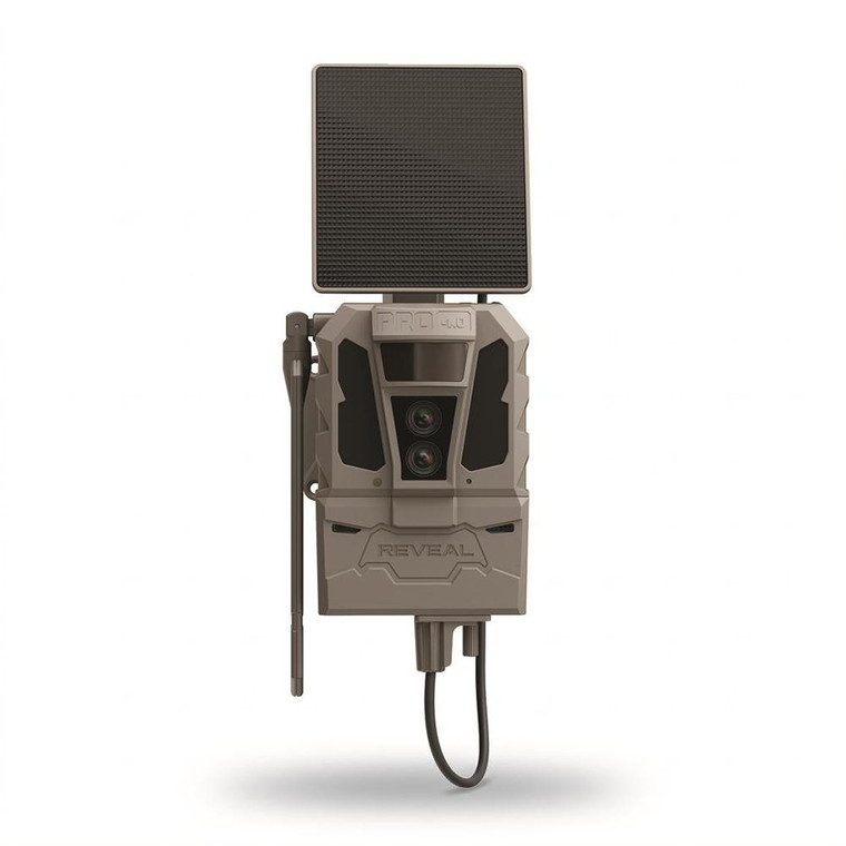 Tactacam - Reveal - Tactacam REVEAL Pro 4.0 Cellular Trail Camera Solar - RVXPSV4