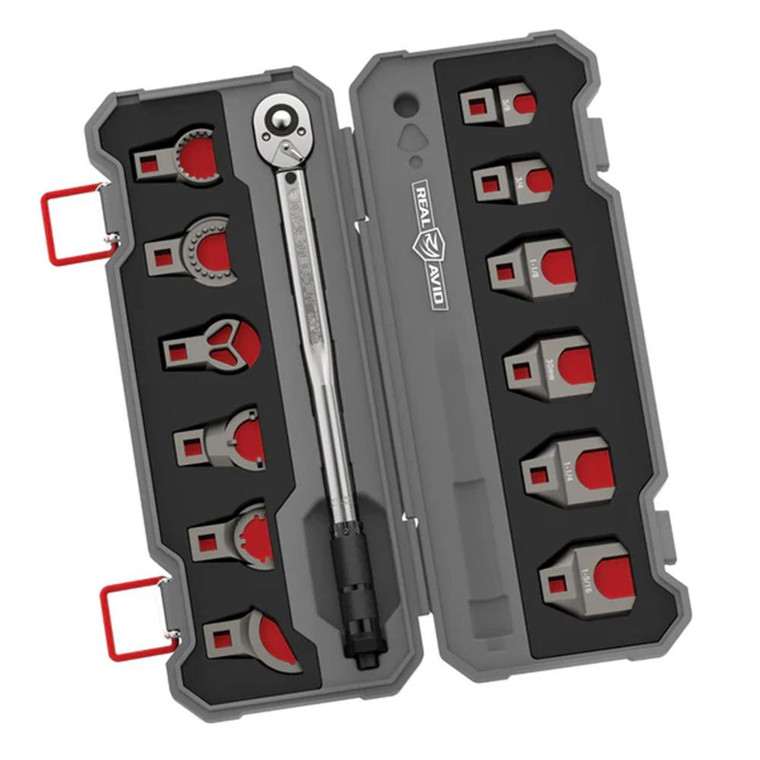 Real Avid - Real Avid Master-Fit 13-Piece AR15 Crowfoot Wrench Set - AVMF13WS
