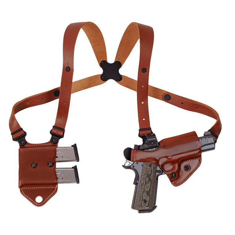 Galco - Galco Optic Solution Should Rig Holster Kimber 5" 1911 With or Without Red Dot Tan RH - OS212R
