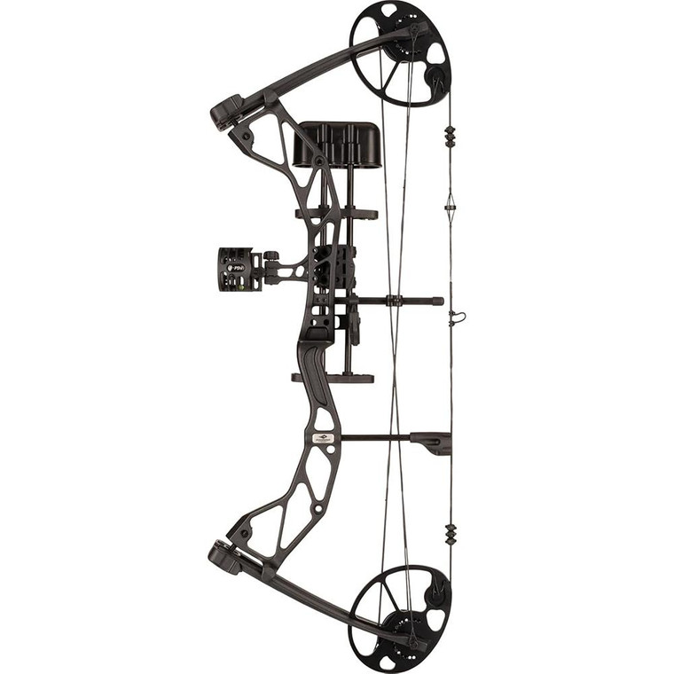 Pure Archery - Diamond Archery Radian Compound Bow 305 fps 10-55 lbs RH Black with Package - A14886