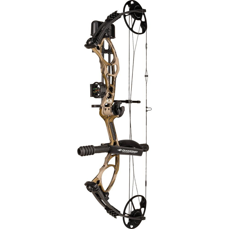 Pure Archery - Diamond Archery Edge XT Compound Bow 20-70 lbs 300 fps Mossy Oak Bottomland RH - A14807