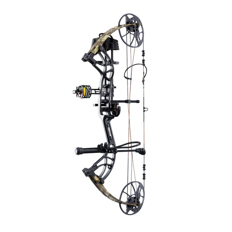 Bear Archery - Bear Archery Cruzer G4 RTH Compound Bow 315 fps RH Black/Mossy Oak Roots - AV54A210R7R