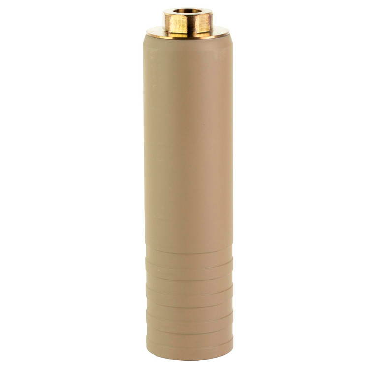 Otter Creek Labs - Otter Creek Labs Polonium 5.56 Direct Thread Suppressor 5.56mm 1.62 Diameter 4.8" Length FDE - POL556FDE