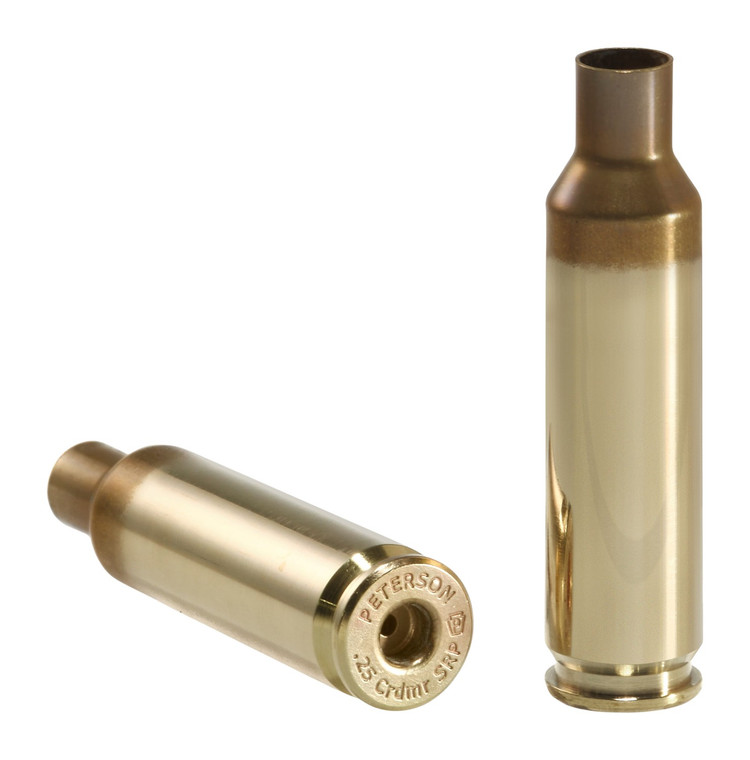 Peterson Cartridge - Peterson SRP(Small Rifle Primer) Unprimed Brass 25 Creedmoor - 500/ct - 40027-P