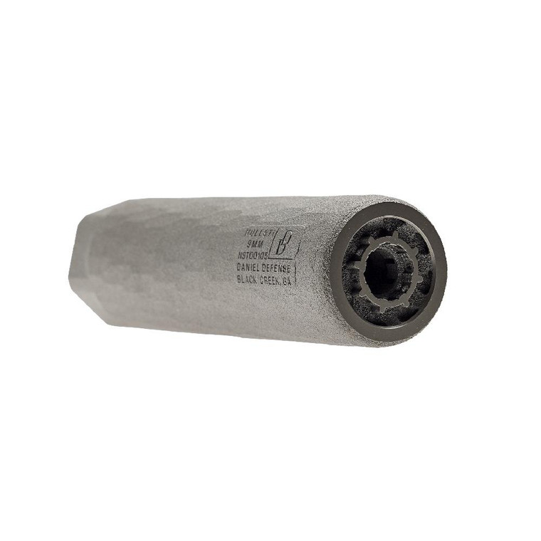 Daniel Defense - Daniel Defense NULL 9Ti Suppressor 9mm Luger 5.08" Mini-HUB - 06-140-16309