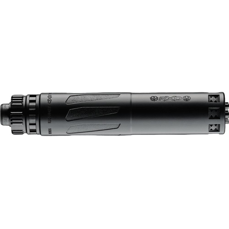 Dead Air - Dead Air RXD910Ti Silencer 9mm Luger 10mm Auto 7.7" Black - RXD910TiBLK