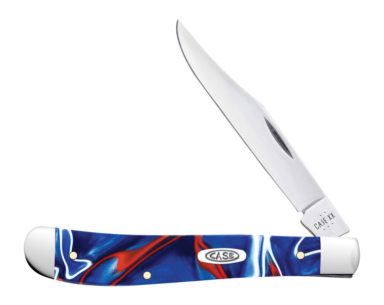 Case 11229 Patriotic Kirinite Slimline Trapper