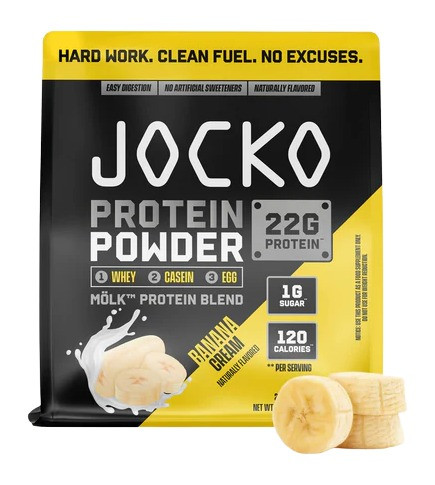 Jocko 29113 Banana Cream Protein Powder Bag