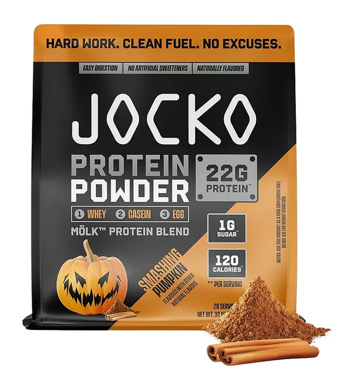 Jocko 29120 Smashing Pumpkin Protein Powder Bag
