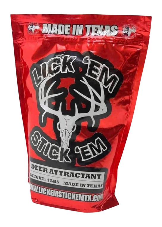 Lick Em Stick Em Deer Attractant 4lb 101