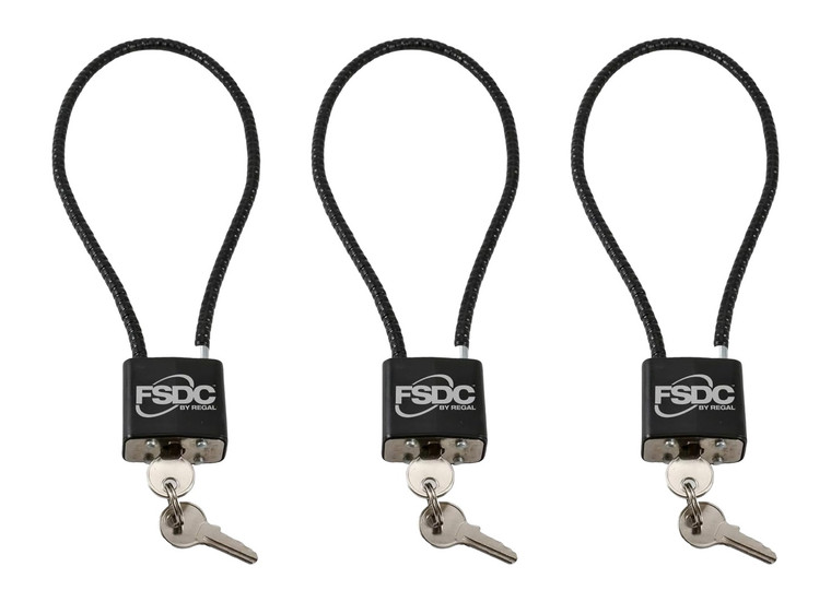 Fsdc Fsdccl1560rka 15 Keyed Cable Gun Lock 3p