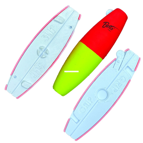 Betts Slip N' Grip, Cigar Red/Yellow 2pk