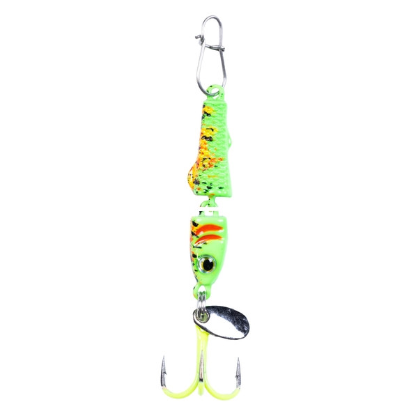 Clam Jointed Pinhead Pro PT, 1/32oz #16 Glow Green Koi
