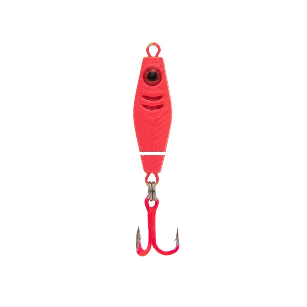 Clam Rattlin' PT Spoon, 1/8oz #10 Glow Red/Gold