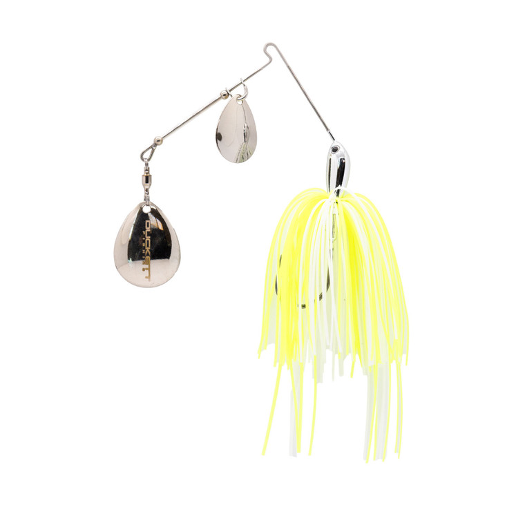 Duckett BD Spinnerbait DC, 1/2oz C/C Chrome;White Cht