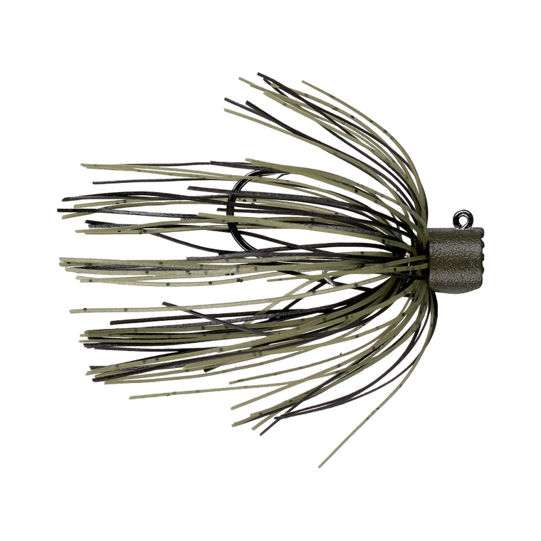 Greatlakes Ned Head Skirted, 3/16oz Mt Grn Pkn Bl