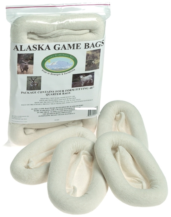 Alaska DSC448 Rolled Quarter Game - Bag 48" 4 Pack - DSC448