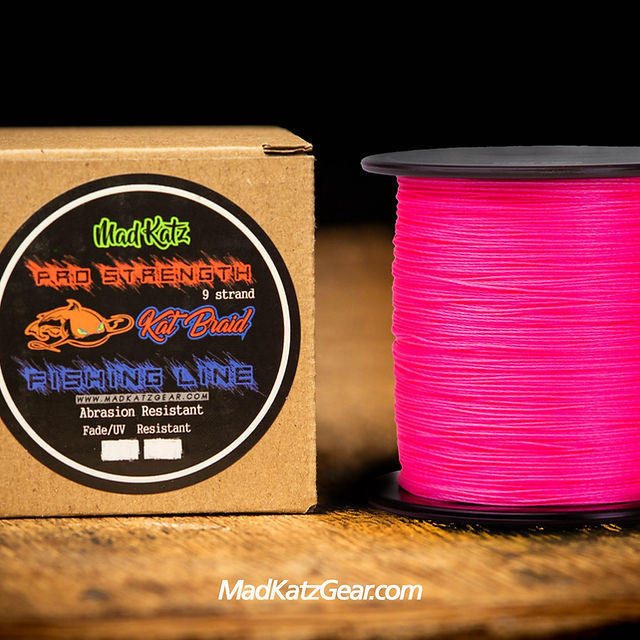 MadKatz Kat Braid, 328 yd Neon Pink 80 lb