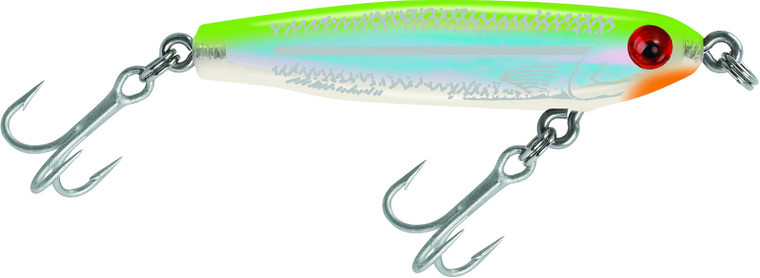 MirrOLure SW MirrOglss SspTw, 3/16oz 2.25'' ChatBk/Prl/Sil