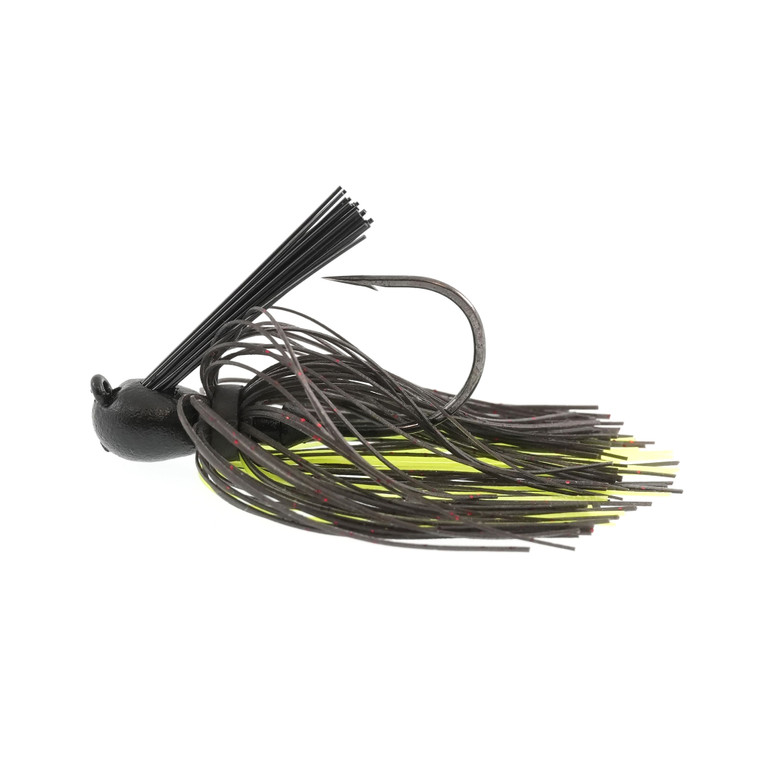 Missile Bait Ike's Mini Flip, 3/8oz Black Neon