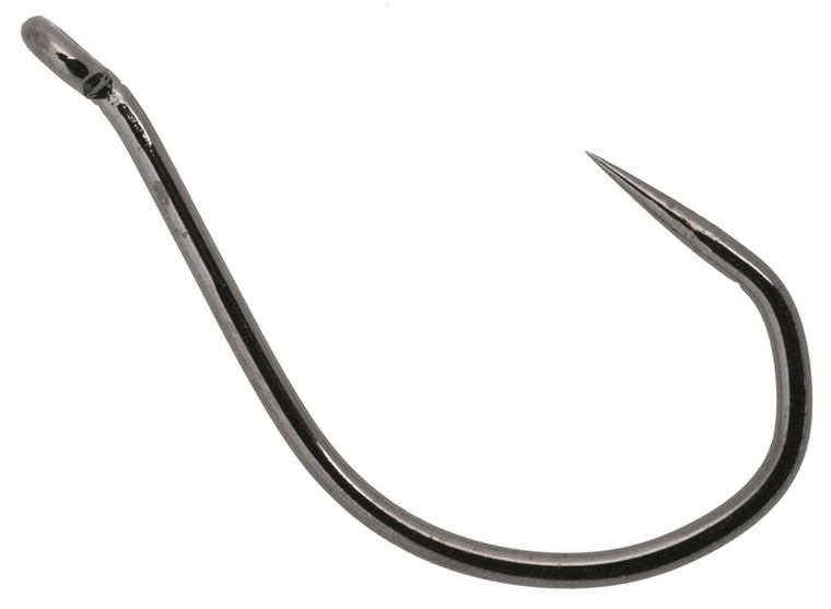 Owner Barbless No Escape, 4/0 Black Chrome 5pk