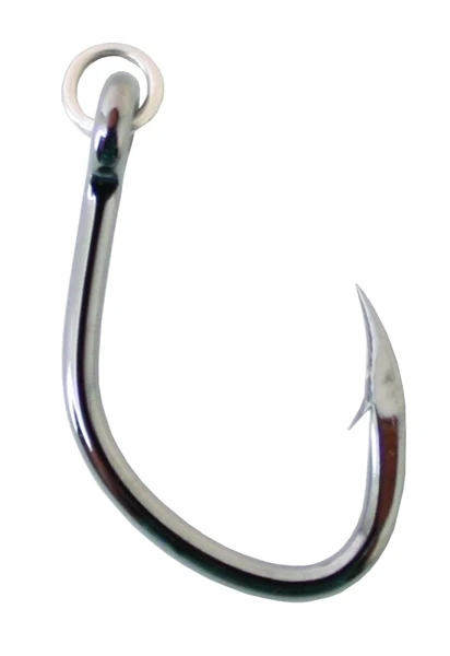 Owner Offshore: Ringed, 1/0 Black Chrome 6pk