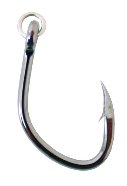 Owner Offshore: Ringed, 2/0 Black Chrome 5pk