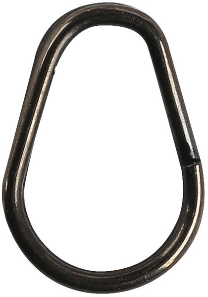 Owner ProPart:TearDrpSpltRng, 39 lb #2 Black Chrome 10pk