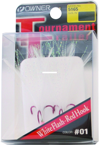 Owner Tournament Trailer, #4 White Flash 2pk