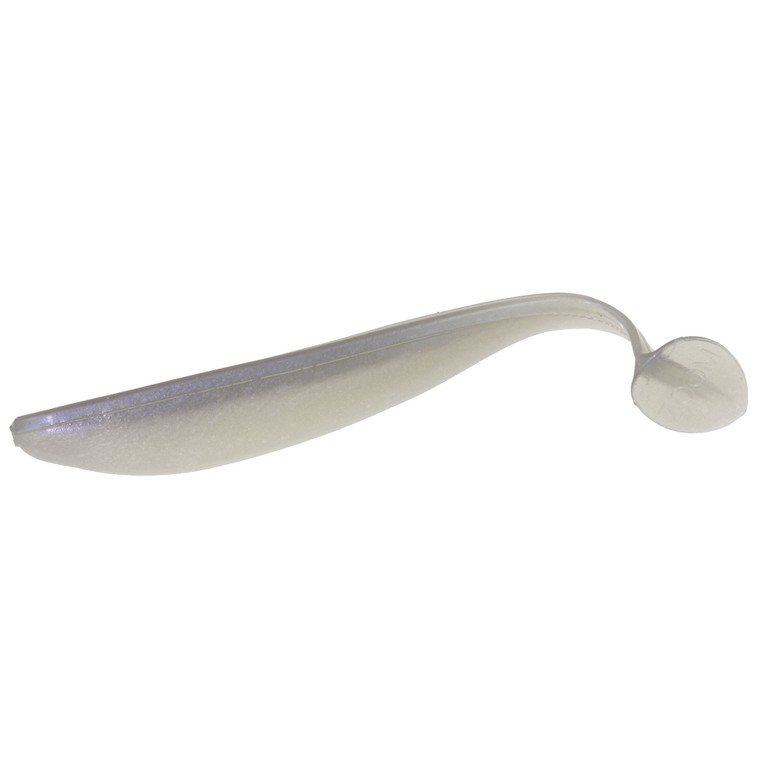 Zoom Boot Tail Fluke 4'', Albino 10pk
