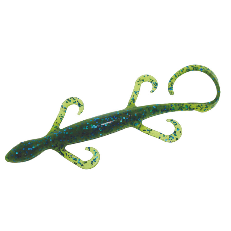 Zoom Mag Lizard 8'', Blue Watermelon 9pk