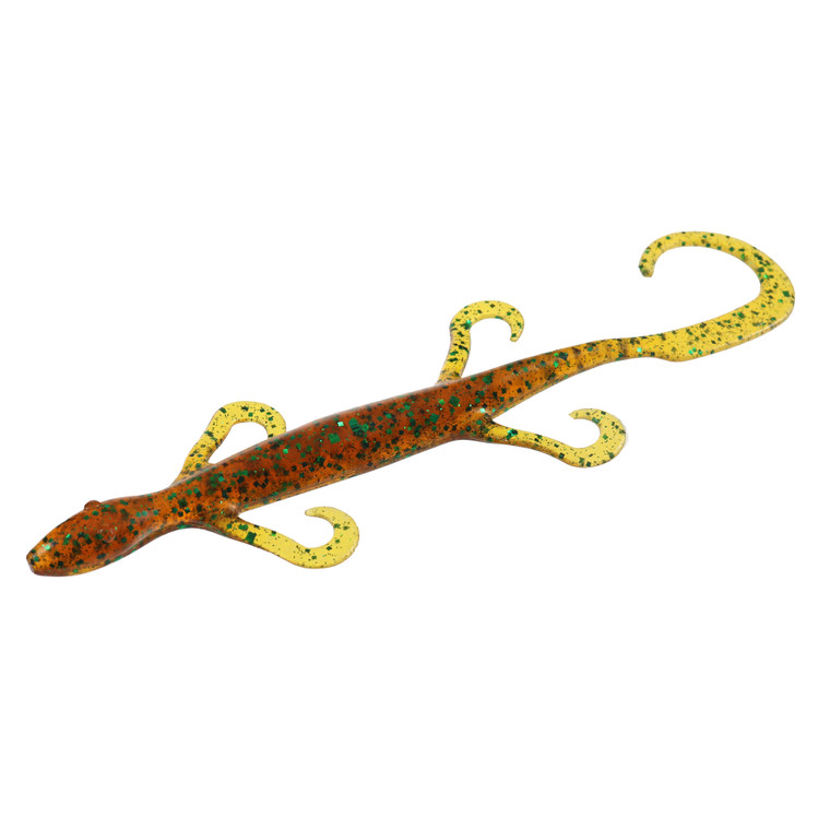 Zoom Mag Lizard 8'', Gourd Green 9pk