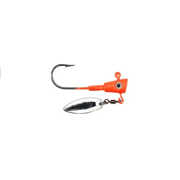 Leland's Lures Fin Spin 1/16oz 3pk - Orange