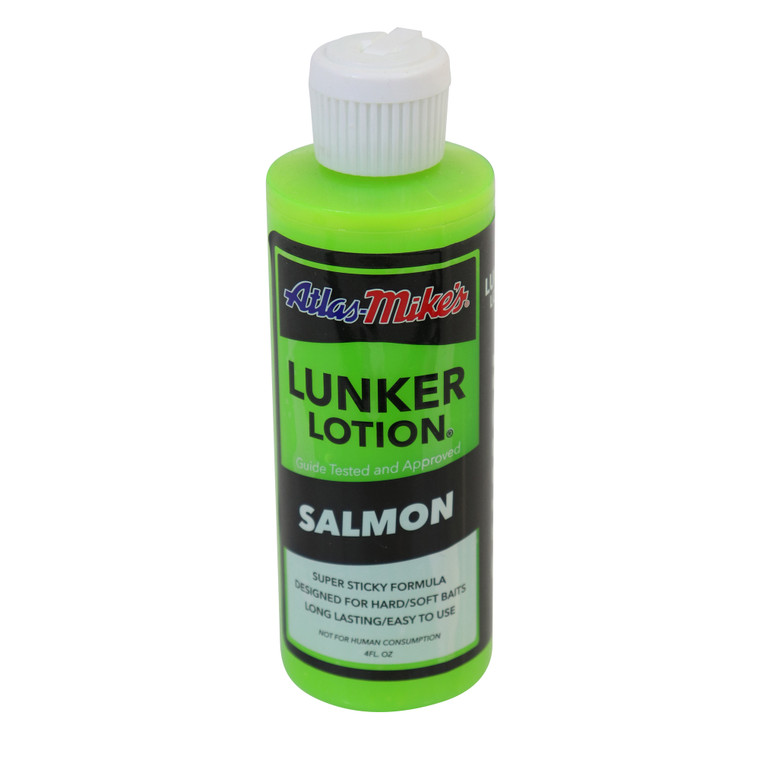 Atlas Mikes Lunker Lotion, 4oz Salmon