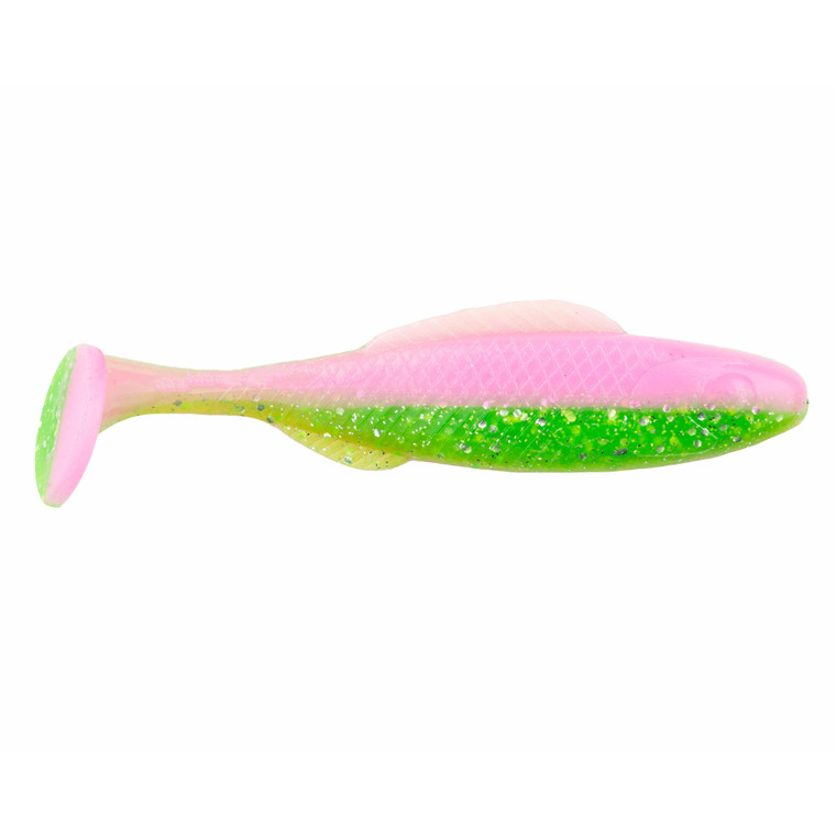 BaitFuel SW GO2 Minnow, 3'' Electric Chicken 5pk