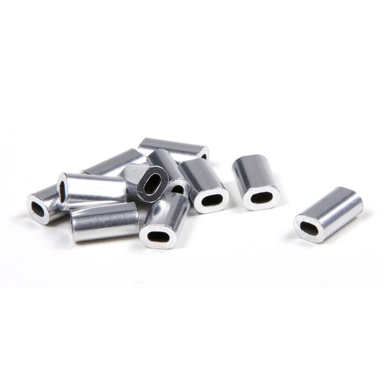 BillFisher Alum Sngl Sleeves, 2.8mm 25pk