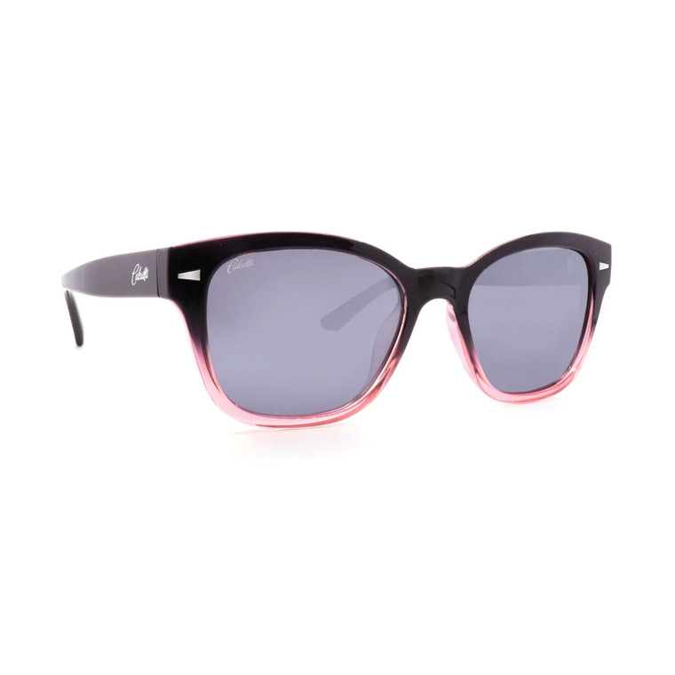 Calcutta Chica Plrzd Sunglas, Blk Pink Smoke Frame SM Lens