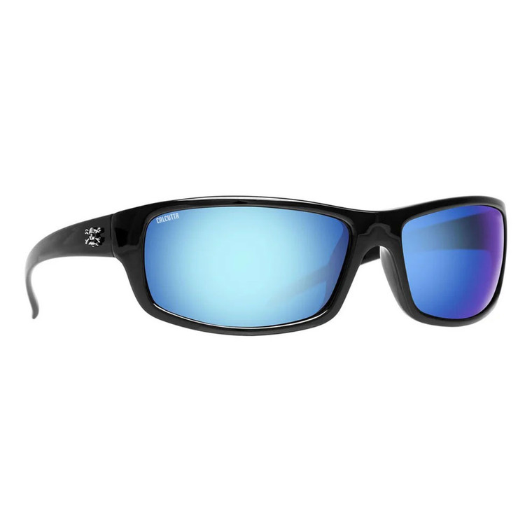Calcutta Meads Sunglasses, 64mm Shiny Black Frame/BM
