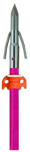 AMS A203-PNK Fiberglass Arrow Chaos - Point Pink Shaft & Safety Slide - A203-PNK