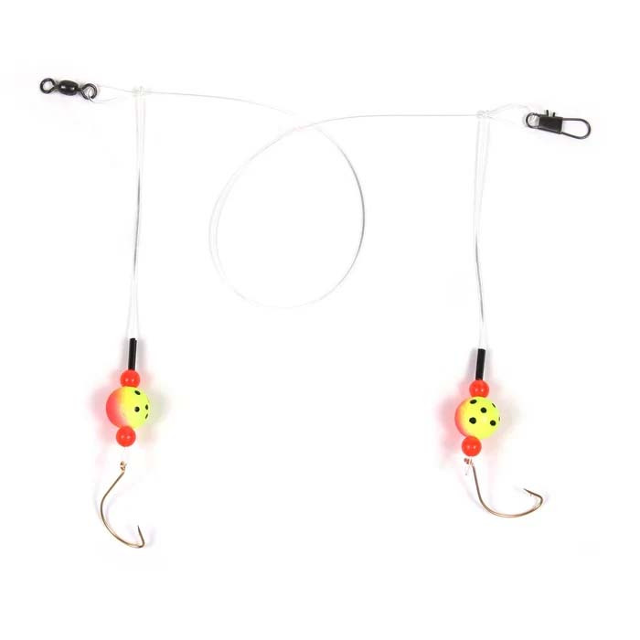 SeaStriker Spot/Kingfish Rig, WG #6 Gold Red/Ylw 2T Float