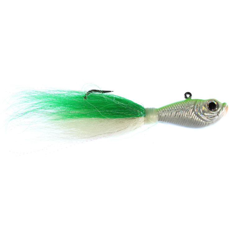 Spro Bucktail Jig, 4oz Chartreuse 1pk