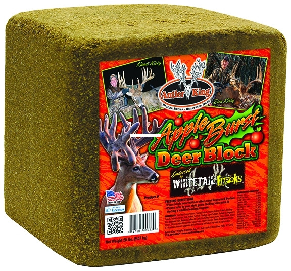 Antler King 20ABDB Whitetail Freaks - Apple Burst Block- 20lb block - 20ABDB