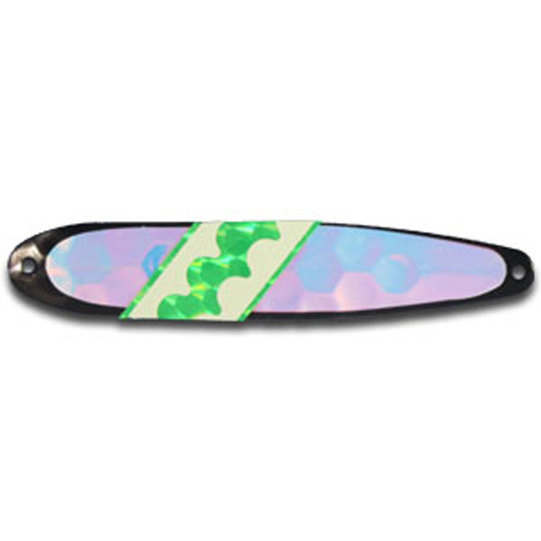Warrior Flutter Spoon, BLACK PEARL FLUTTER