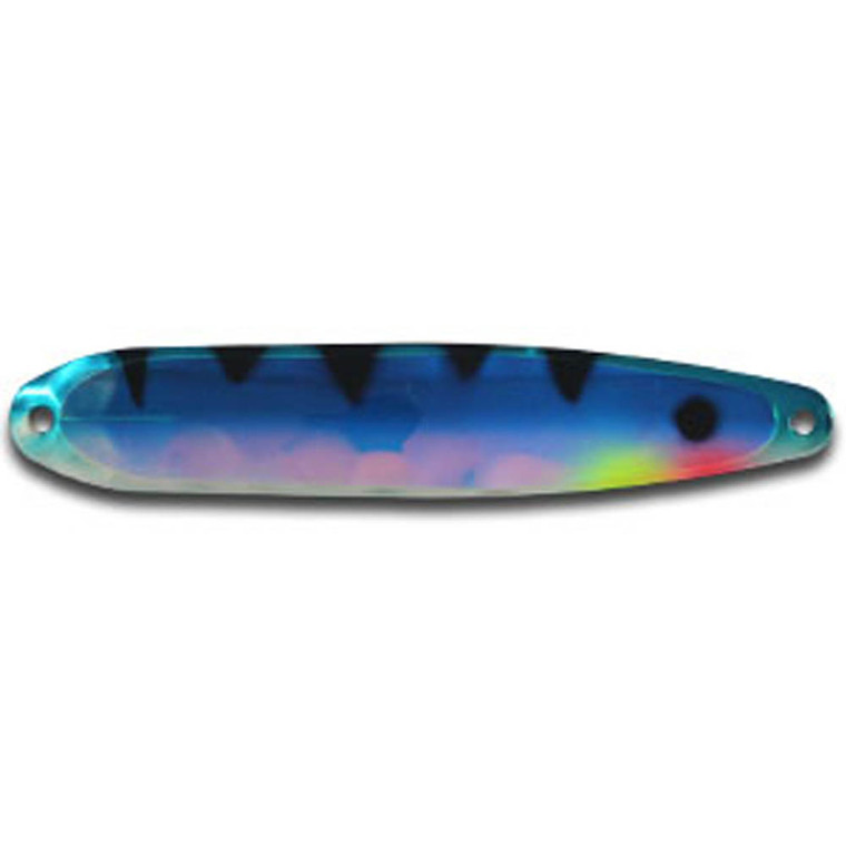 Warrior Flutter Spoon, BLUE PERCH FLUTTER