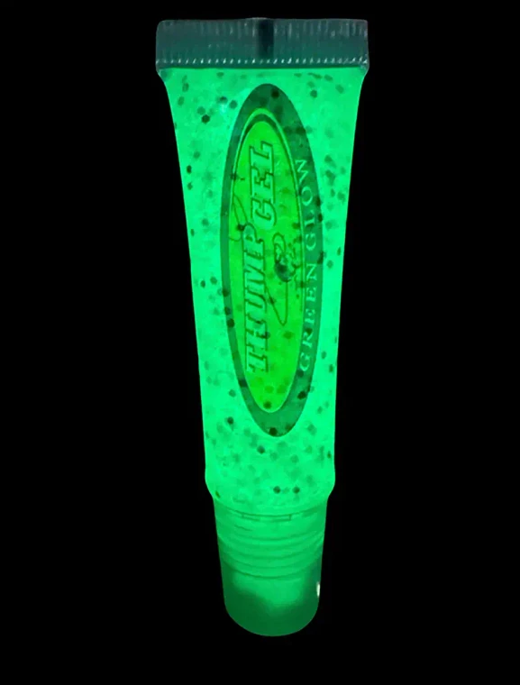Thump Gel - Thump Gel Green Glow - 10ml Green Glow Slv&blk