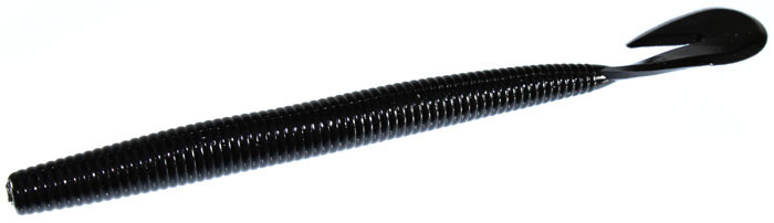 Zoom - Mag Ultravibe Speed Worm - 7in 8bg Black - 113-038