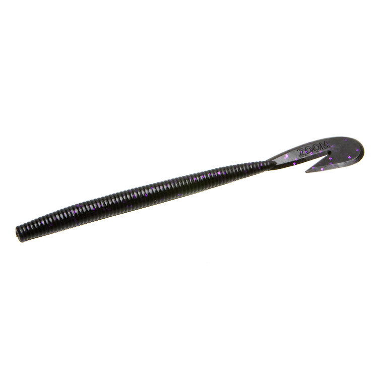 Zoom - Ultravibe Speed Worm - 6in 15bg Blackberry - 018-229