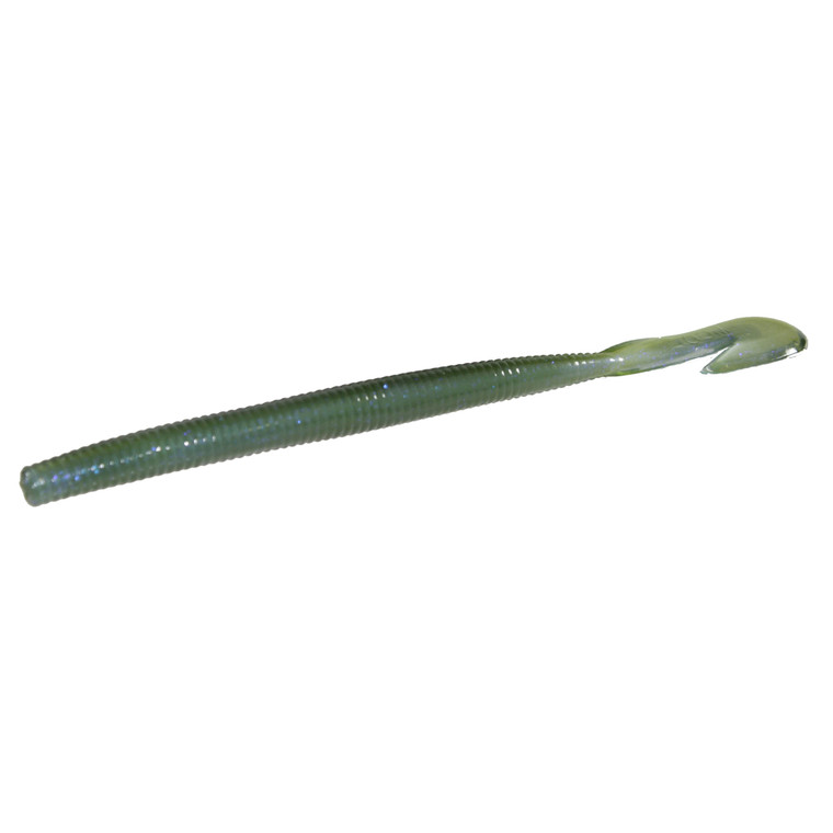 Zoom - Ultravibe Speed Worm - 6in 15bg Wmelon Moondust - 018-363