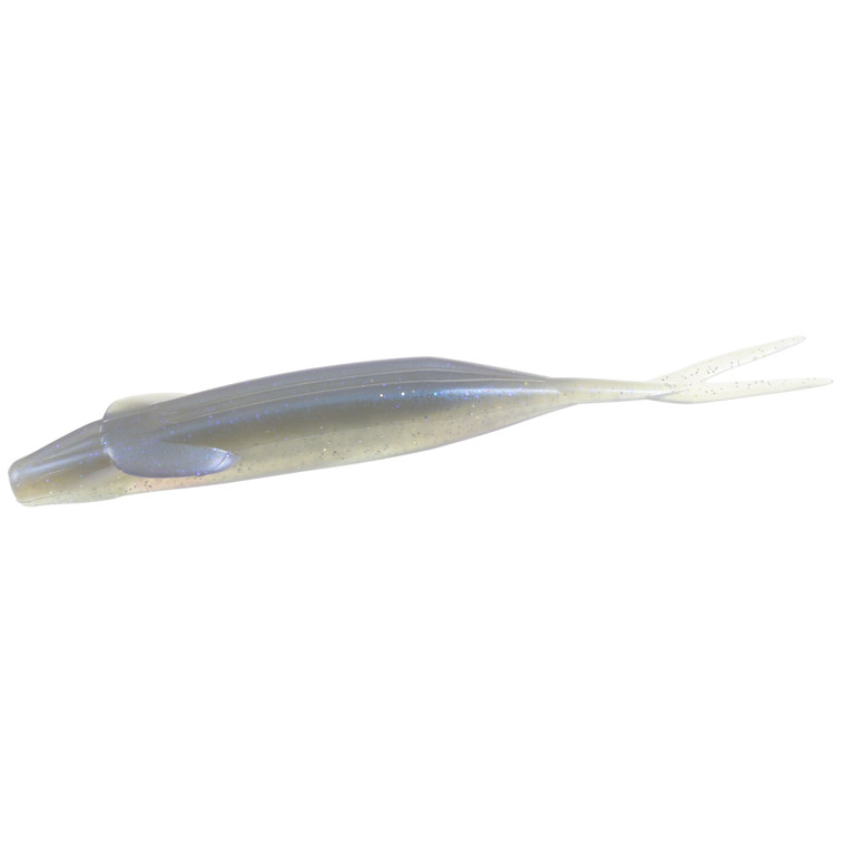 Zoom - Winged Fluke - 7.5in 4pk Resevoir Shad
